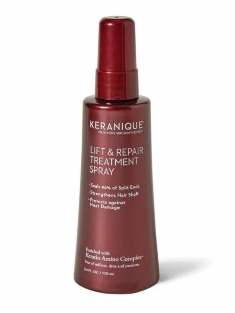 Keranique Lift and Repair Treatment Spray for Thicker Fuller Hair, 3.4 OZ 100ml